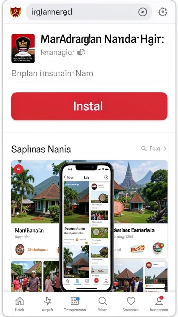 Tampilan antarmuka yang ramah pengguna dan menarik.