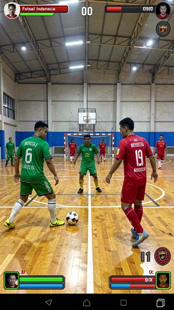 Tampilan antarmuka yang user-friendly dan menarik.