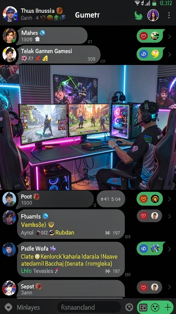 Screenshot 3 memperlihatkan mode multiplayer yang seru di 73K.