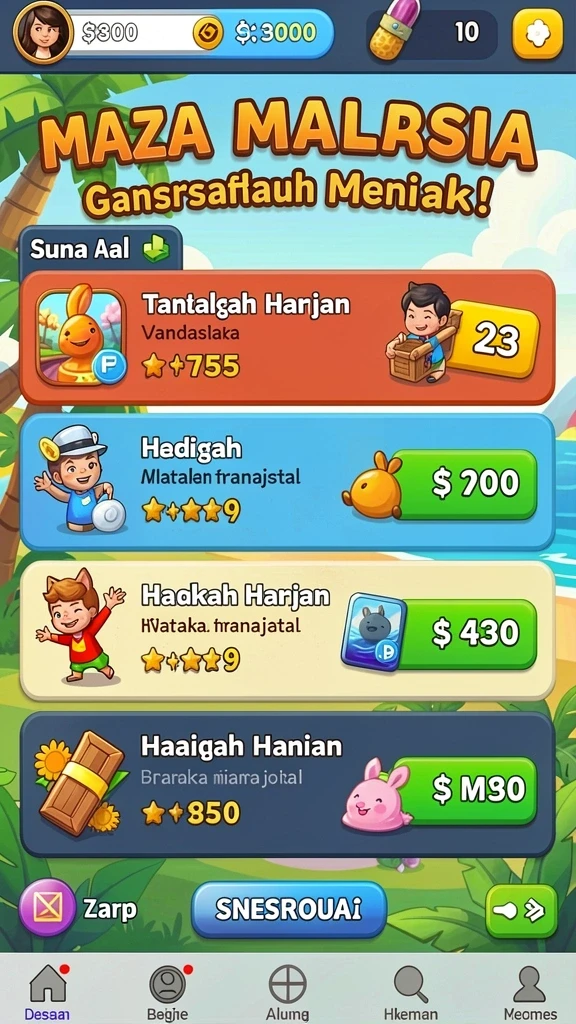 Tampilan antarmuka yang menyenangkan dan mudah digunakan.