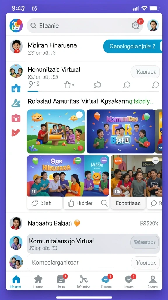 Tampilan antarmuka yang ramah pengguna.