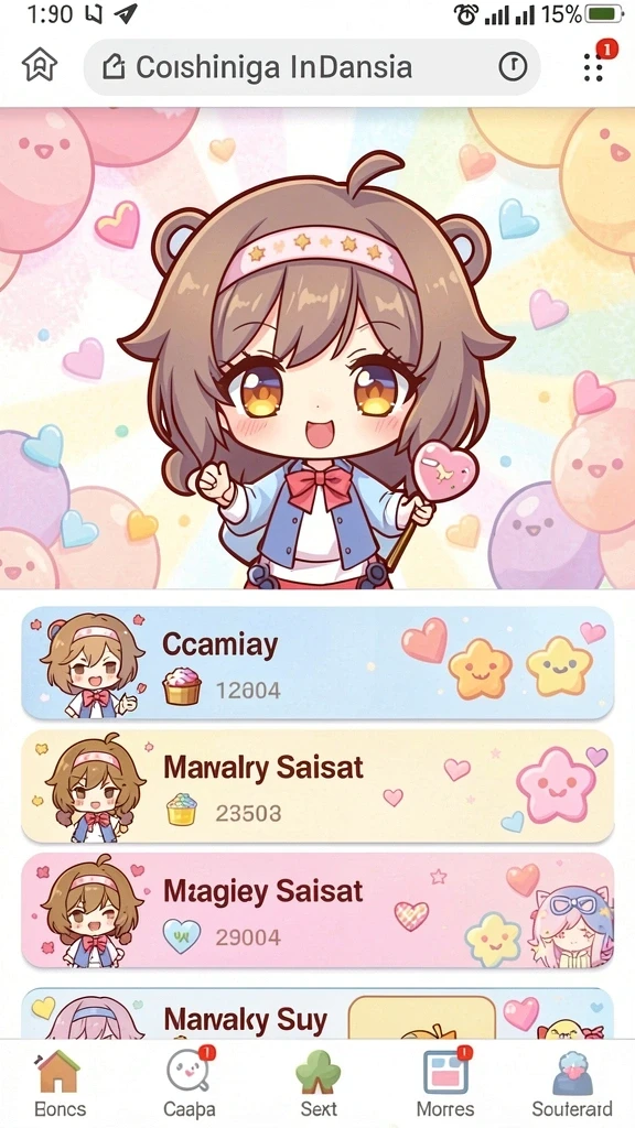 Berbagai tema permainan slot yang seru.