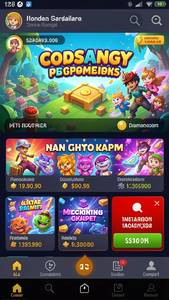 Beragam tema slot yang tersedia untuk dipilih.