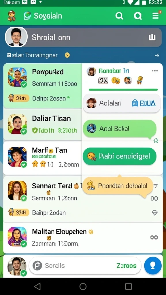 Tampilan antarmuka yang menarik dan ramah pengguna.