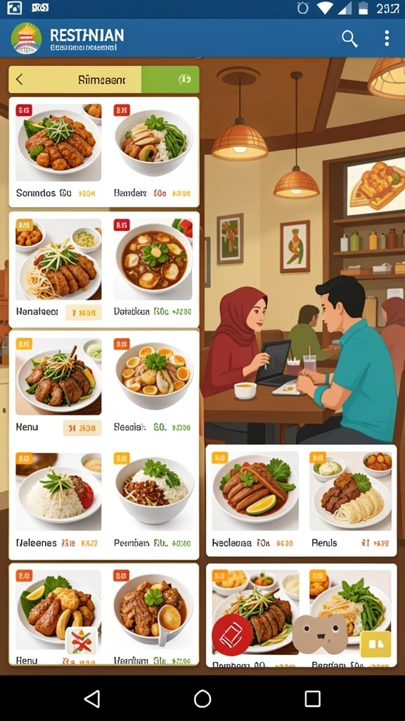 Tangkapan layar menunjukkan karakter utama dalam aksi.