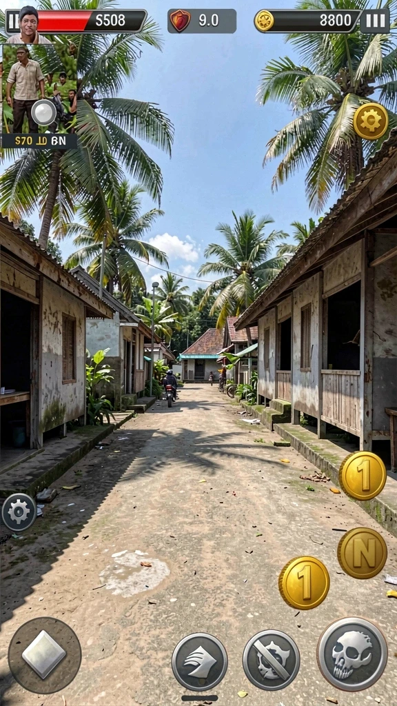 Tampilkan momen seru dalam mode multiplayer dengan teman.