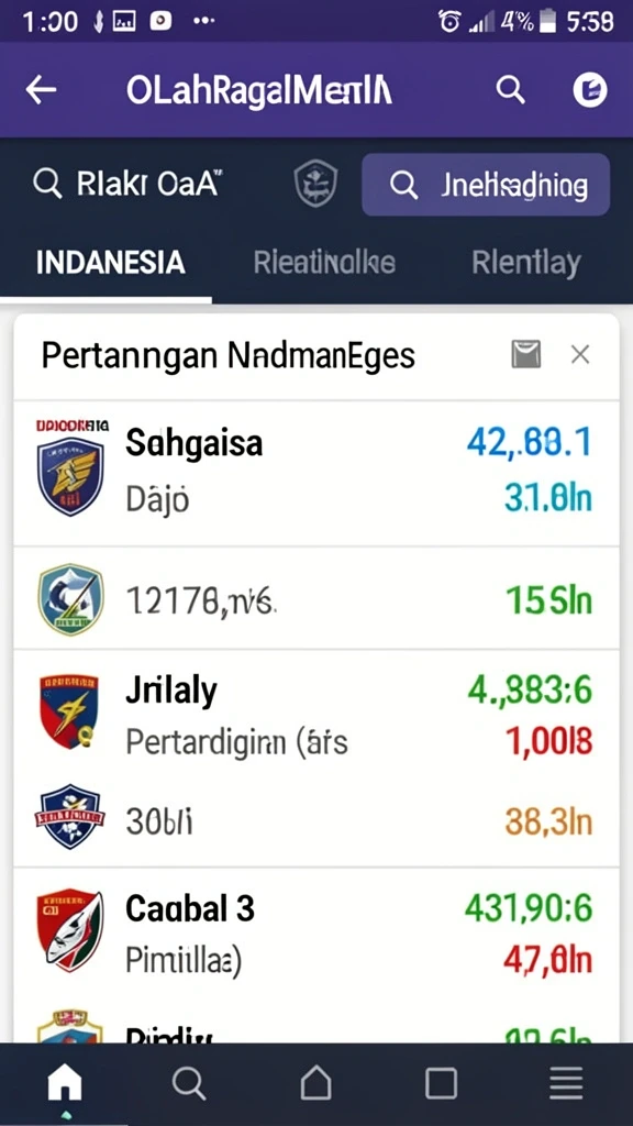 Tampilan antarmuka yang modern dan user-friendly.