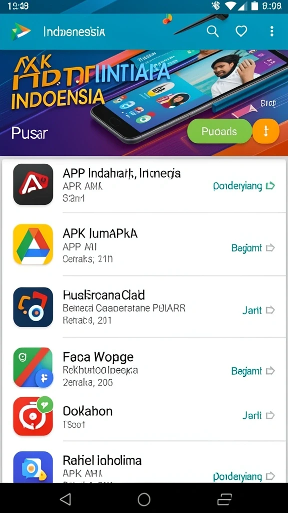 Layar hadiah menarik yang bisa didapatkan dari tantangan.