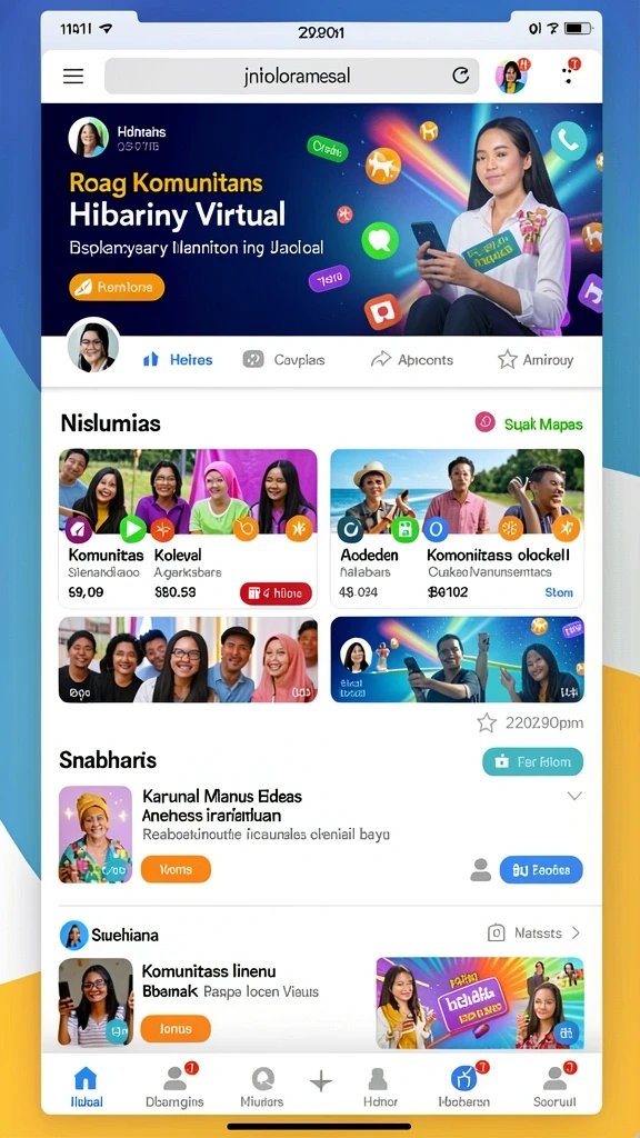 Beragam tema permainan untuk menambah keseruan.