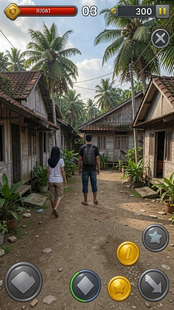 Tampilan grafis yang cantik dan menarik perhatian.