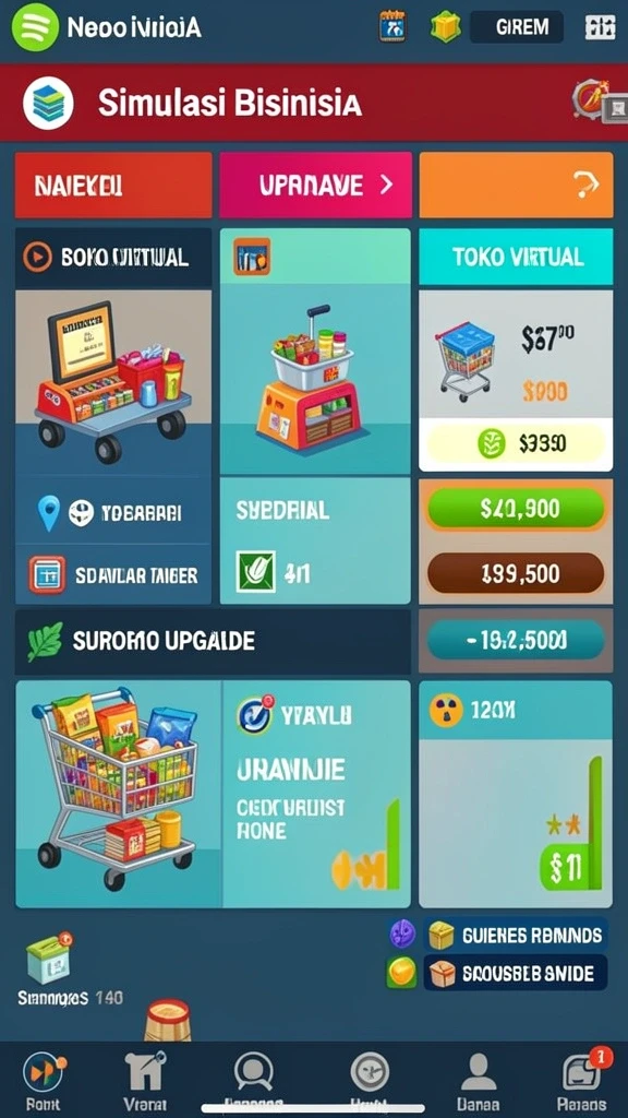 Tampilan antarmuka yang menarik dan mudah dipahami.