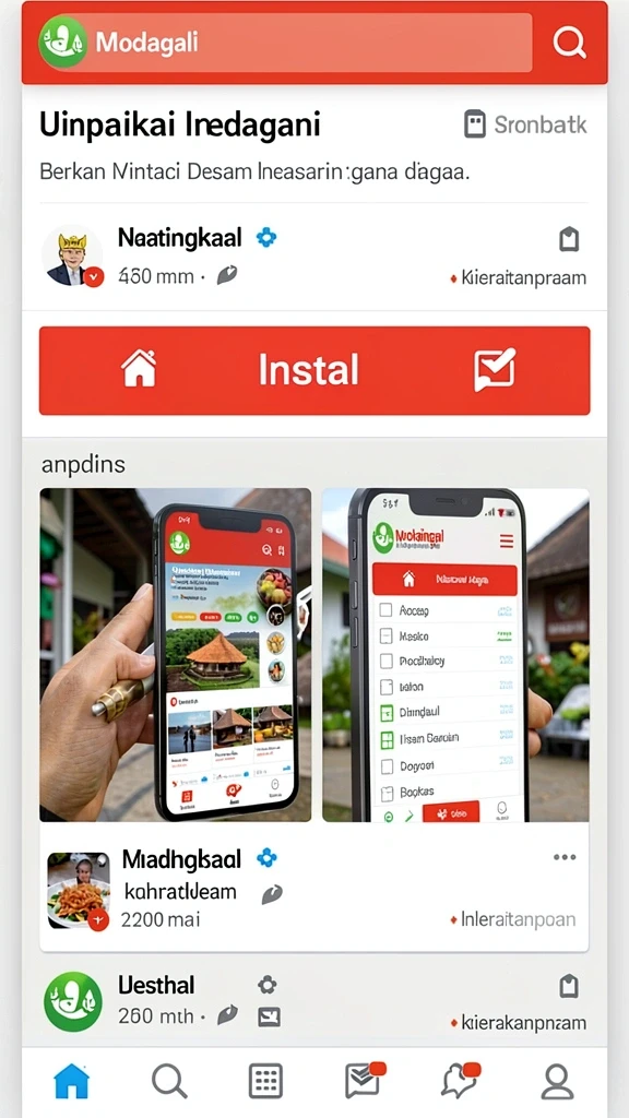 Tampilan antarmuka yang menarik dan intuitif.