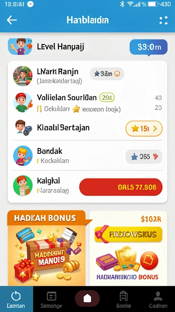 Fitur bonus menarik yang dapat meningkatkan peluang menang.