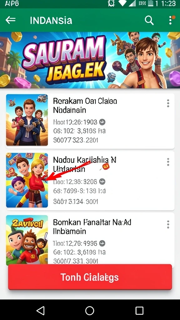 Menampilkan fitur bonus yang menguntungkan dalam permainan.