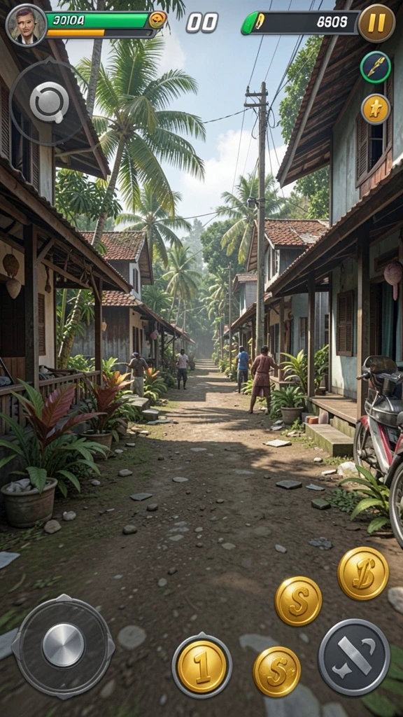 Screenshot menampilkan permainan slot dengan tema petualangan yang menarik.