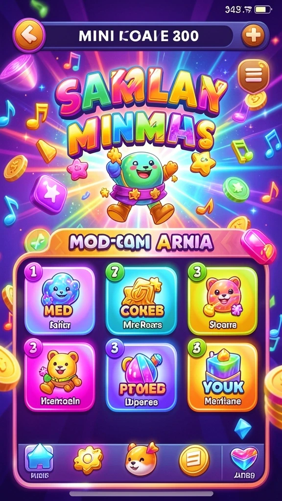 Animasi yang memukau di setiap putaran.
