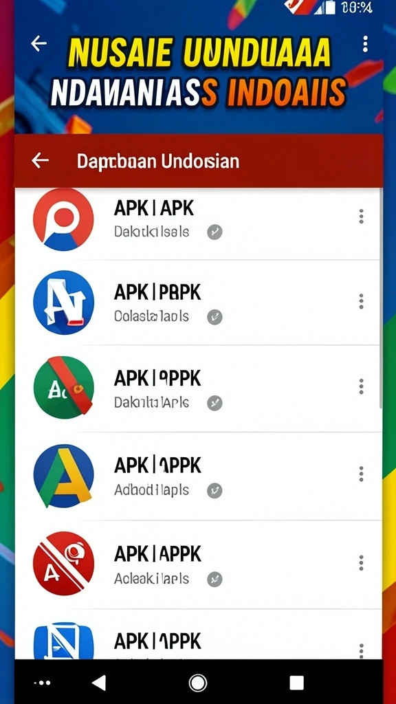 Screenshot menunjukkan antarmuka game yang menarik dan mudah dinavigasi.