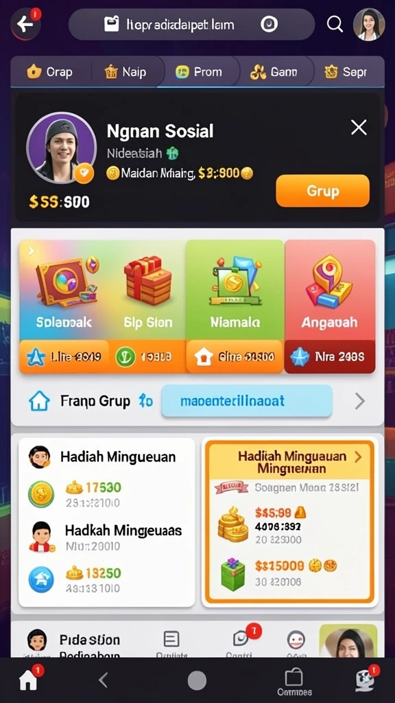 Event spesial dalam KRAMAT77 yang menawarkan hadiah menarik.