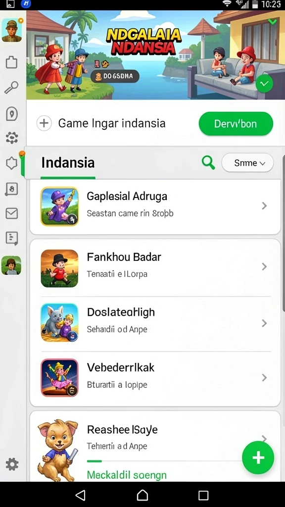 Desain ubin yang beragam dan menarik.