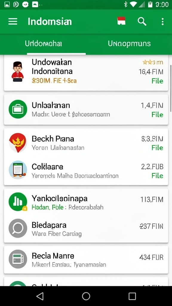 Tampilan antarmuka yang user-friendly dan menarik.