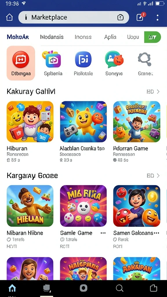 Grafik berkualitas tinggi yang menghidupkan permainan.