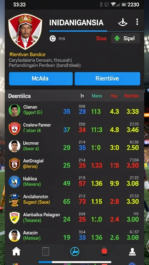 Tampilan antarmuka yang intuitif dan menarik.