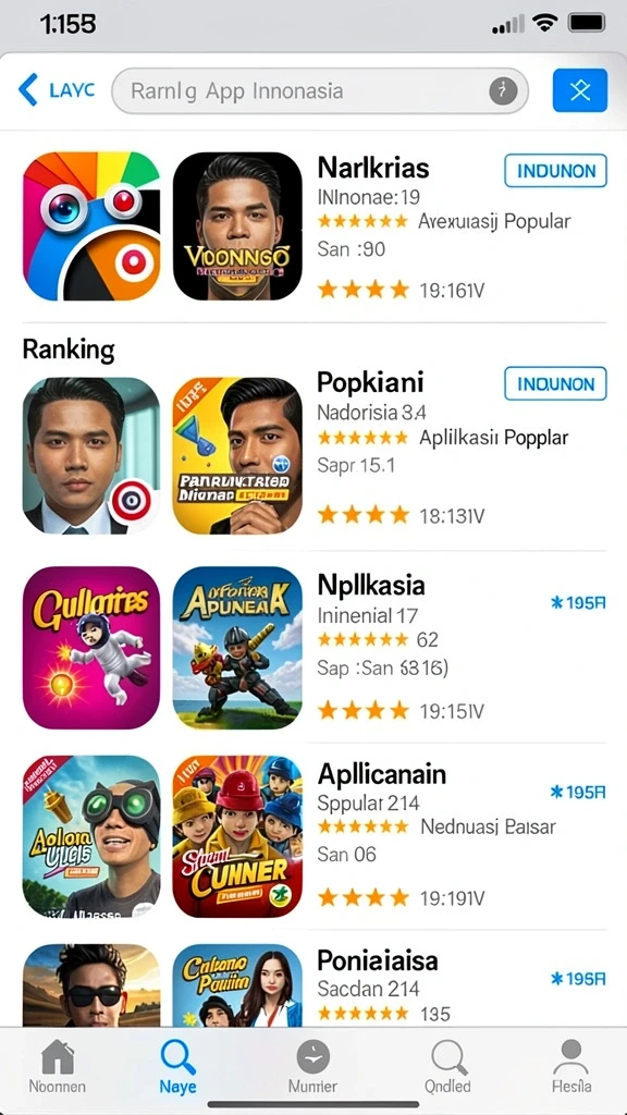 Beragam tema permainan slot yang menarik.