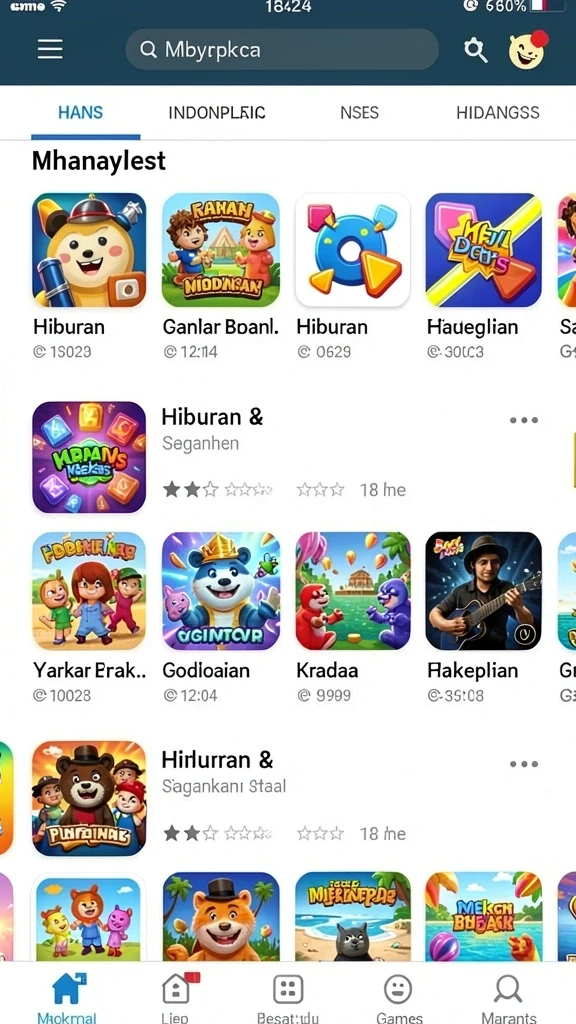 Tampilan antarmuka yang modern dan intuitif.