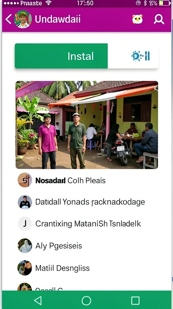 Antarmuka yang ramah pengguna dengan desain yang menarik.