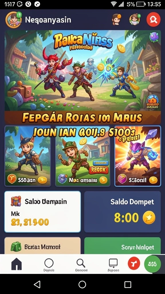 Ikuti kompetisi dan uji kemampuanmu dengan pemain lain.