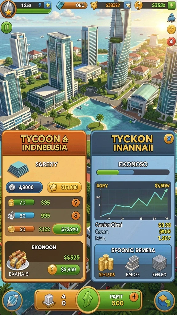 Antarmuka permainan yang menarik dan user-friendly.