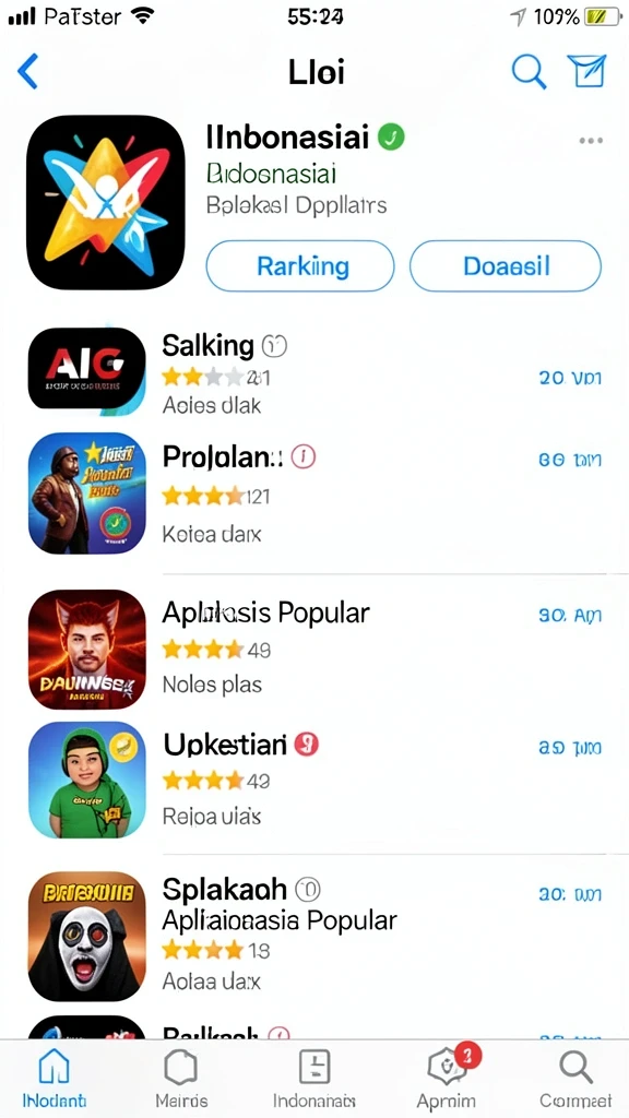 Screenshot memperlihatkan tema yang berbeda dari slot RK77.