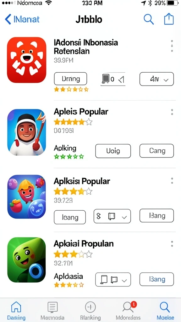 Antarmuka permainan yang menarik dan mudah digunakan.