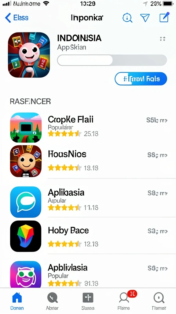 Beragam senjata yang bisa dipilih untuk berperang.