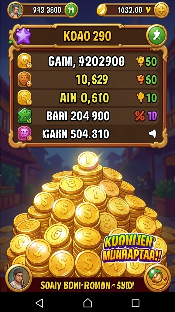 Screenshot menunjukkan fitur bonus jackpot yang menggiurkan.