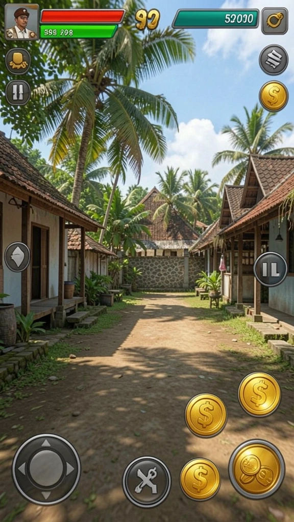 Screenshot memperlihatkan variasi tema permainan slot yang tersedia.