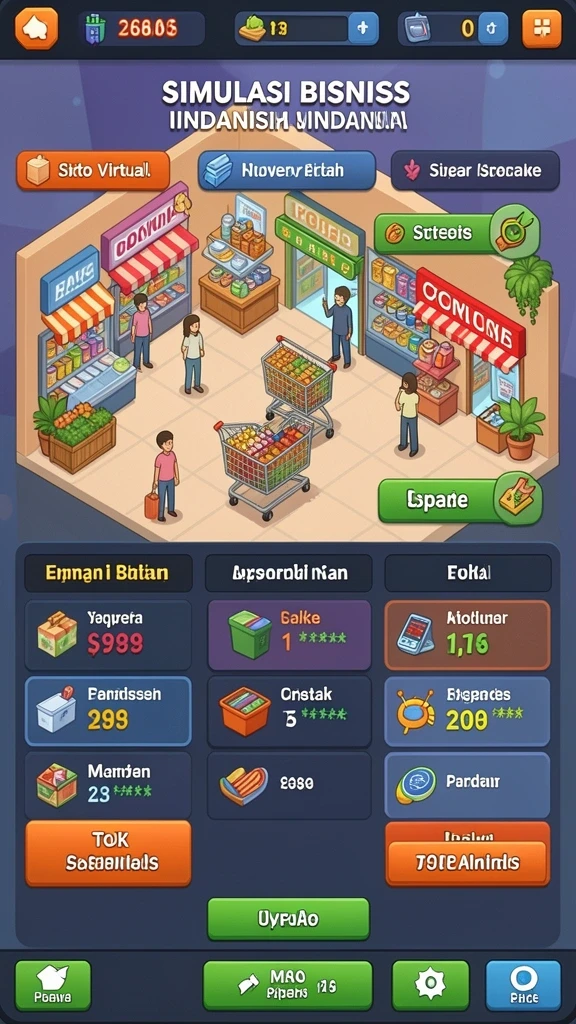 Fitur karakter unik dengan kemampuan yang berbeda.
