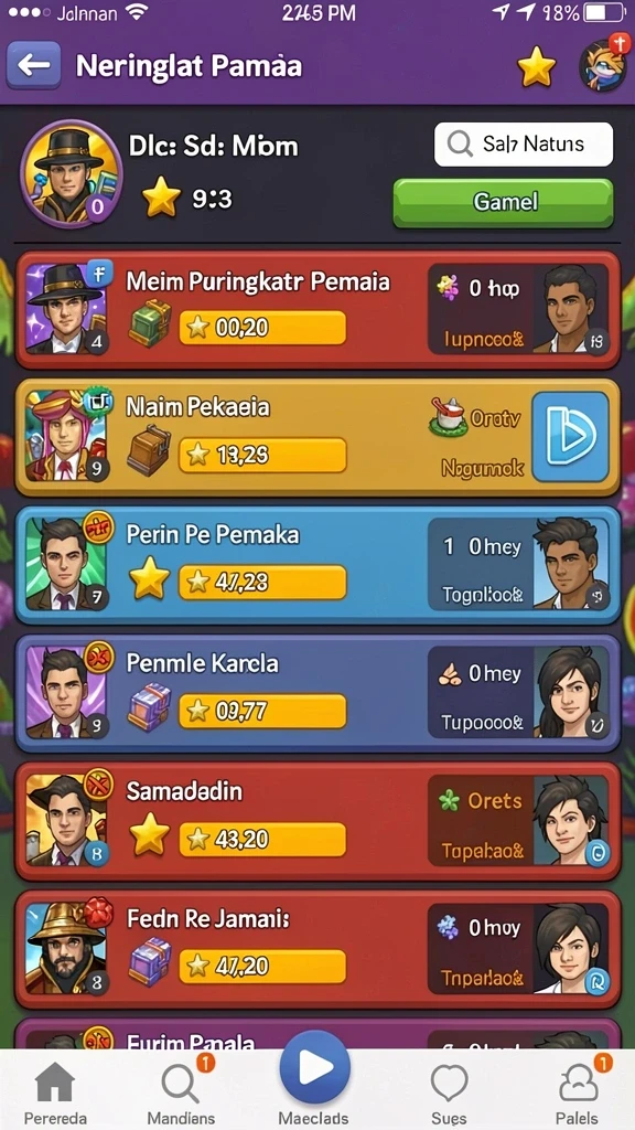 Tampilan awal SPINGILA yang menarik perhatian.