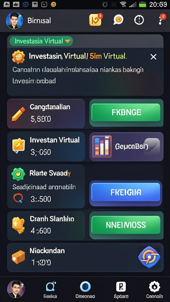 Tampilan antarmuka yang menarik dan mudah digunakan.