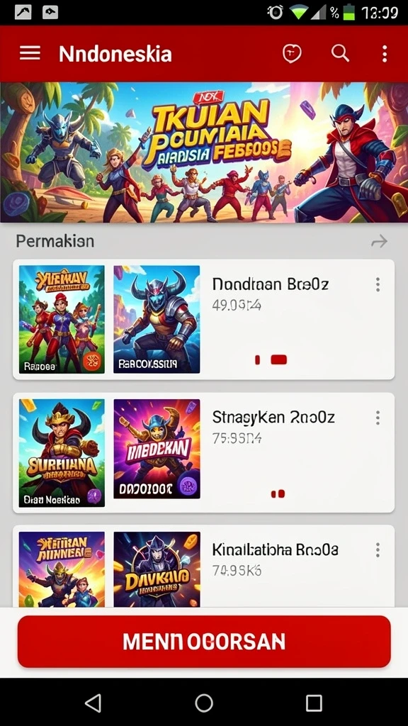 Tampilan grafis ULAR288 yang memukau.