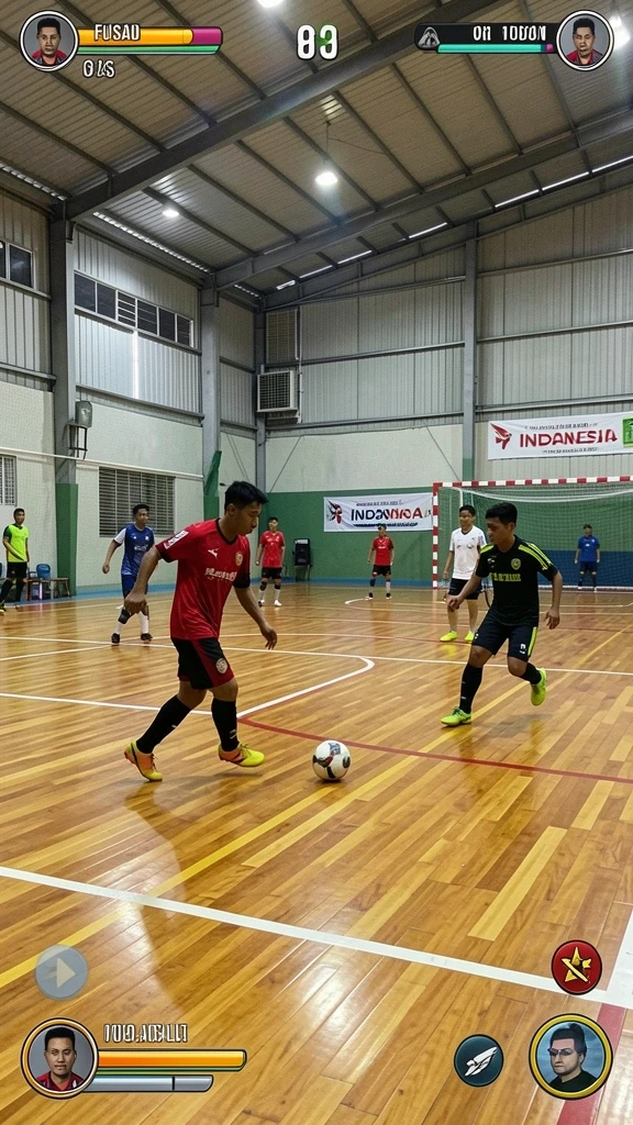 Tampilan awal aplikasi VIO77 yang menarik.
