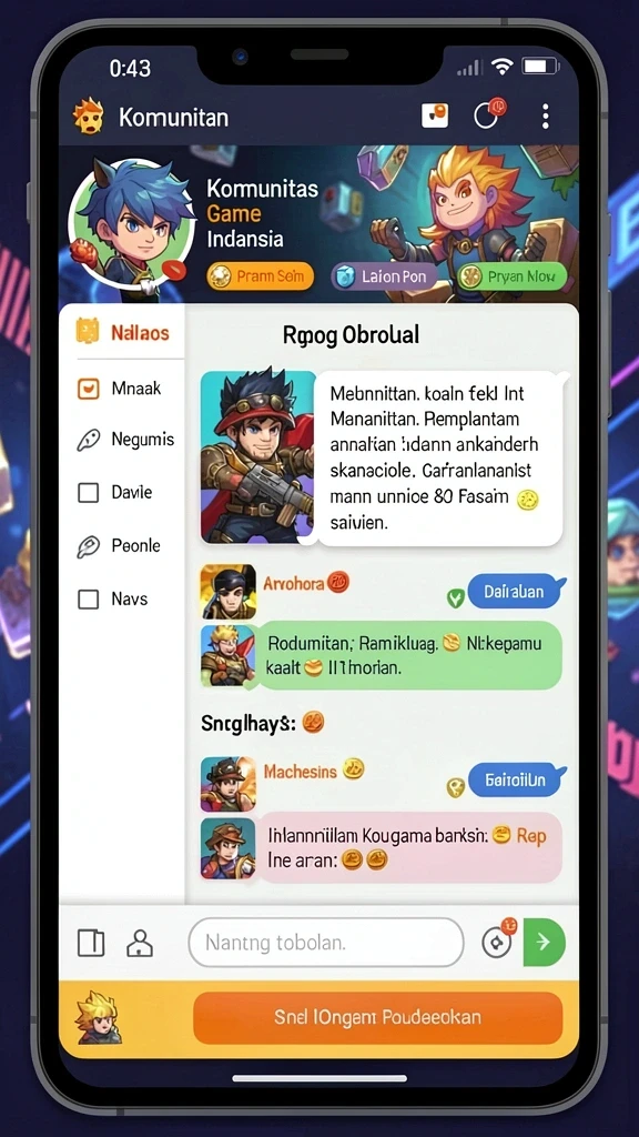Screenshot: Karakter dalam aksi melawan monster.