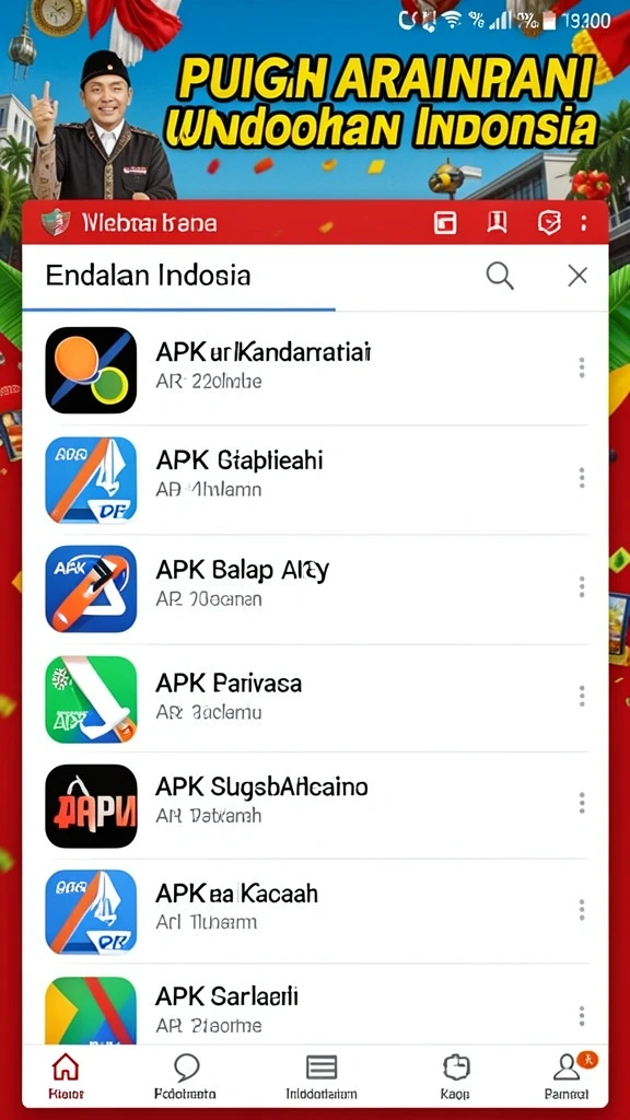 Tampilan antarmuka yang ramah pengguna.