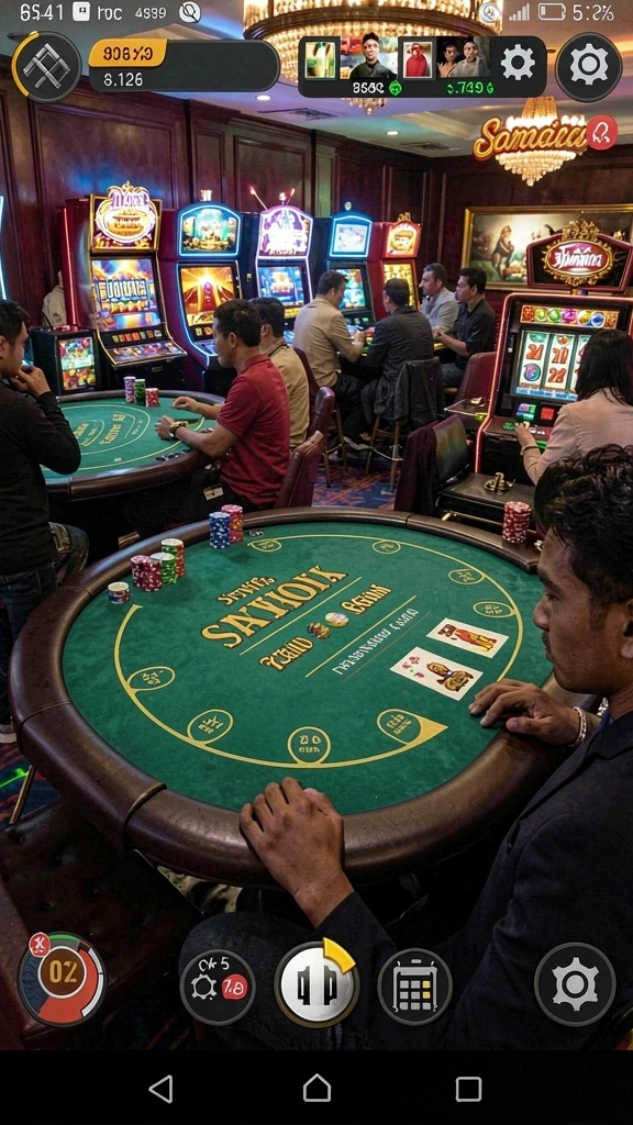 Beragam permainan slot menanti untuk dimainkan.
